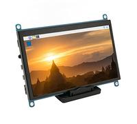 Bewinner Moniteur à écran Tactile 7 Pouces pour, écran IPS 1024x600, écran Capacitif Tactile à 5 Points pour Rapbberry Pi 4 3 2 1 B B+ A+