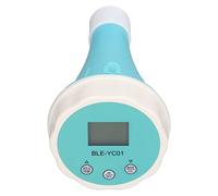 Bewinner Moniteur de Piscine Bluetooth, Testeur Intelligent de qualité de l'eau de Piscine 6 en 1 Numérique PH C TDS ORP Compteur de Température Grand écran LCD Alerte Application Plage