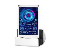 Bewinner Moniteur de Température D'ordinateur 3,5 Pouces, Affichage de la Température du PC AIDA64 PC CPU Data Monitor, Double Interface USB CPU Hardware Temperature Monitor