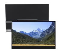 Bewinner Moniteur Portable 15,6 Pouces, écran Tactile 2,5K FHD IPS, Moniteur D'ordinateur Portable de Voyage Ultra Fin avec Béquille, écran Externe USB C HDMI pour PC Téléphone Mac