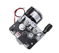 Bewinner Motor de Dévidage 70W pour Soudeuse MIG, 4 Rouleaux, 2-18m/min | Moteur d\'alimentation en fil en rouleau, boîtier en alliage d\'aluminium, capacité de bobine de 15 kg, roues 30 x 10 x 12