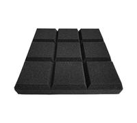 Bewinner Mousse D'insonorisation de Studio, Réduction Efficace du Bruit pour Studio KTV, 6 Panneaux D'insonorisation pour Cinéma Maison (12PCS)