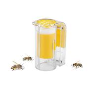 Bewinner Capteur de reine d'abeilles/cage en plastique avec une seule main - Outil d'apiculture