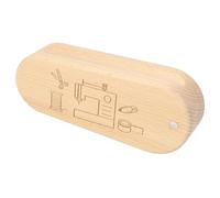 Bewinner Outil de Couture en Bois Dur Tailors Clapper, Polyvalent pour le Repassage, le Matelassage, la Cuisson à la Vapeur, l'aplatissement des Tissus, le Pressage de Points avec une échelle de