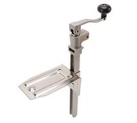 Bewinner Ouvre-Boîte Robuste monté sur Bureau avec Base à Visser, Petit Ouvre-Boîte Manuel pour Cantine de Cuisine, en Acier galvanisé, Outil d'ouverture de Commerciale