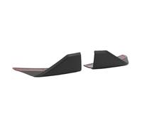 Bewinner Paire d'ailerons d'angle de Pare-Chocs Avant, Matériau ABS, Séparateurs Latéraux Gauche et Droit, Conception Aérodynamique, Installation Facile, Convient à la Plupart des Véhicules