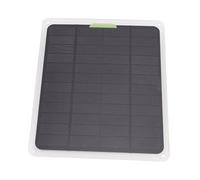 Bewinner Panneau d'alimentation Solaire 10 W avec Double Sortie USB C, Panneau de Charge Solaire Portable DC12 V pour le Travail en Plein Air, les Voyages, le Camping, la Formation, Chargeur de