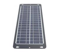 Bewinner Panneau Solaire 30 W avec Prise OBD, Panneau de Charge Solaire Portable Monocristallin à Haute efficacité pour le Camping en Plein Air, Kit de 18 V pour Tablette de Téléphone Portable,