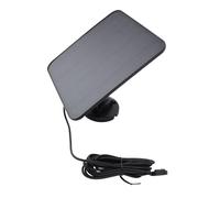 Bewinner Panneau Solaire 5 W pour Caméra de sécurité, Chargeur de Borne Magnétique pour Caméras Pro 4 Pro 5S 3 Ultra 2, étanche IP65, Support Réglable à 360°, Câble de