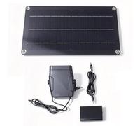 Bewinner Panneau Solaire Chauffant 60 W, Kit de Chauffage Portable | Panneau en Silicium Polycristallin, Matériau PET givré, Interfaces USB et DC, Boîtier de Batterie Inclus, Piles Non Incluses