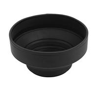 Bewinner Pare-Soleil d'objectif d'appareil Photo Pliable - Pare-Soleil Réglable en Caoutchouc et en Métal Empêche Les Reflets de l'objectif et Les Dommages pour Numérique/sans Miroir (55mm)