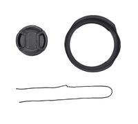 Bewinner Pare-Soleil et Capuchon D'objectif en Forme de Fleur pour Appareil Photo - Protection D'objectif Résistante aux Chocs avec Protection Contre la Poussière - Idéal pour la Photographie en