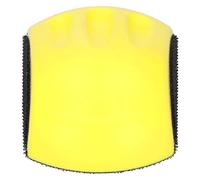 Bewinner Patin de Ponçage Manuel de 12,7 Cm avec Fermeture Auto-agrippante, Bloc de Meulage Manuel en Mousse PU, Disque de Polissage Ergonomique pour Papier de Verre, Doux, Flexible et Durable, (5