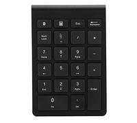 Bewinner Pavé Numérique Bluetooth, Clavier Numérique sans-Fil Portable Numpad de 22 Touches, Mini Récepteur USB 2.4G, Mini Pavé Financière pour Ordinateur Portable, Bureau, PC