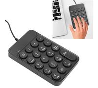 Bewinner Pavé Numérique Filaire, pavé Numérique USB à 19 Touches, Clavier Numérique Portable Ergonomique pour Ordinateur Portable, 10 Millions de Pressions