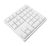 Bewinner Pavé Numérique Mécanique, 34 Touches, Clavier Numérique Filaire avec Rétroéclairage RVB et Pieds Réglables, pour Mac OS, Ordinateur Portable, PC de Bureau (White)