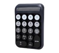 Bewinner Pavé Numérique sans Fil 18 Touches, pavé Numérique Bluetooth 2,4 G, de comptabilité Financière, Portable Double Mode pour Ordinateur Portable, (Black)
