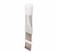 Bewinner Peigne à Ailettes de Climatiseur en Acier Inoxydable, Alliage d'aluminium, Outil de Nettoyage de Lisseur d'ailerons de Condensateur pour Le Nettoyage de la Bobine du Réfrigérateur de