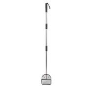 Bewinner Pelle à Litière pour Chat avec Longue Poignée Amovible, Conception Demi-Ronde en Acier Inoxydable pour Un Nettoyage Facile, Longueur Réglable pour Plus de Confort, Idéale pour Une