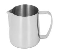 Bewinner Pichet à Mousse de Lait, Tasse à Mousseur à Lait en Acier Inoxydable de 450 Ml avec Bec et Poignée épaissis, Revêtement en PTFE et Paroi Intérieure Facile à Nettoyer pour l'art du Latte,