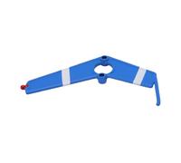 Bewinner Pièces de Rechange de Décoration de Queue Verticale pour Hélicoptère C138 Bell 206 RC, Ajustement Précis pour Une stabilité de Vol Améliorée, Construction Légère et Durable, pour Modèles