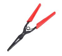 Bewinner Pince à Fibre Optique Rouge Outil de Connecteur de Bride SC LC, Outil de Retrait d'insert en Acier Inoxydable à Long Nez pour Connecteurs Brancher et Débrancher, Compact et Portable