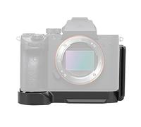 Bewinner Plaque de Dégagement Rapide en Forme de L en Alliage d'aluminium pour Appareil Photo sans Miroir A7 A7R A7S, usiné avec Précision CNC, Conception Creuse Légère, Compatible avec (Black)