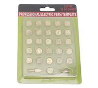 Bewinner Pochoirs à Bois au Design élégant de 26 Lettres, Pointe de Sculpture de L'alphabet pour des Créations Personnalisées pour les Artisans et les Artistes