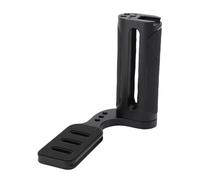 Bewinner Poignée Latérale Universelle, Adhérence à la Main Gauche avec Un Support de Chaussure Froide et Filetages de 1/4 de Pouce pour DSLR ARCA Compatible ARCA Silicone sans Glissement