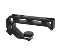 Bewinner Poignée Supérieure de Cage de Caméra avec Support de Monture à | Alliage d\'aluminium léger, poignée ergonomique, plusieurs vis accessoires, plate-forme vidéo pour réalisation de films