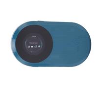 Bewinner Point D'accès Mobile 4G WiFi 6 |Vitesse de 229 Mbps, connectivité de 32 Appareils avec écran LED, Batterie de 3 000 MAh et Prise en Charge Nano SIM pour Les Voyages et Le Travail (Blue)