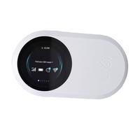Bewinner Point D'accès Mobile 4G WiFi 6 |Vitesse de 229 Mbps, connectivité de 32 Appareils avec écran LED, Batterie de 3 000 MAh et Prise en Charge Nano SIM pour Les Voyages et Le Travail (White)