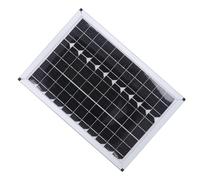 Bewinner Pompe à Eau Solaire 20 W, Pompe de Fontaine Submersible 12 V avec Ascenseur de Décharge de 5 M et Débit de 800 L/H pour Jardin, étang, Irrigation - Alimentée par Panneau Solaire ou Batterie