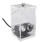 Bewinner Pompe de Refroidissement à Eau PC Balais et Combo de Réservoir, 850 ML Capacité de 14L / Min Téleur de Pompe 7m avec Filtre intégré pour Le Système de Refroidissement de