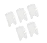 Bewinner Porte-badge Double en PP Rigide, Support de Carte d'identité Horizontal et Vertical pour Cartes d'identité de Bureau, 'école, 2 Emplacements pour Cartes, Anti-chute, sans Odeur, livré