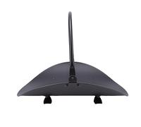 Bewinner Porte-panier à Bois de Chauffage D'intérieur, Pratique, Facile à Utiliser, Construction Robuste pour Décoration de Cheminée, Fer 18,9x15,4 Pouces