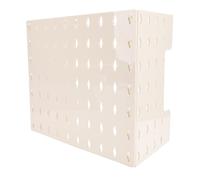 Bewinner Présentoir de Rangement Mural en Panneau perforé, Couvercle de Protection pour Chauffe-eau à Gaz à Forte Charge pour la Cuisine (Petit : env. 17,6x16,2x6,5 cm / 6,93x6,38x2,56)