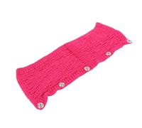 Bewinner Protecteur de Bandeau de Casque en Coton de qualité, pour MDR 7506, HD598CS, SRH440, Installation Facile, Paquet de 2 Housses de Remplacement (Rose Rouge)