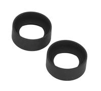 Bewinner Protections Oculaires pour Microscope Stéréo, 2 Protections Oculaires à Angle Plat en Caoutchouc pour Interface 40-42 Mm, Conception Antidérapante Confortable