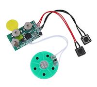 Bewinner Puce Sonore Vocale DIY, Puce de Carte de Vœux Enregistrable en 4 Minutes pour Les Vacances, Cartes de Noël, Travaux Manuels, Jouets avec Haut-Parleur alimenté par Batterie à 3