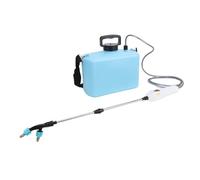 Bewinner Pulvérisateur de Jardin électrique Rechargeable 10 L avec 3 Buses, Batterie 2400 MAh, Baguette Télescopique et Bandoulière Réglable pour Pelouse, Cour, Fertilisation