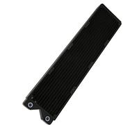 Bewinner Radiateur de Refroidissement par Eau de 480 Mm, Radiateur en Cuivre à 14 Tubes, Radiateur de Refroidissement Liquide pour Dissipateur de Chaleur DIY pour CPU