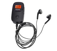 Bewinner Radio de Poche FM Portable avec écran LCD à Réglage Numérique à Clip, écouteurs Stéréo 3,5 Mm, Mini Radio Alimentée par Piles AAA pour Le Jogging, la Salle de Sport, la Marche,