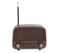 Bewinner Radio Rétro Portable |Récepteur AM/FM/SW avec Antenne Télescopique, Bluetooth et Batterie Rechargeable pour la Maison, Les Voyages et Le Camping