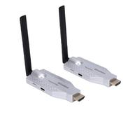 Bewinner Rallonge HDMI sans Fil 1080P 60Hz |Longue Portée de 50 M, Double Bande 5G/2,4 G, Multi-écrans 1 à 4, Plug & Play pour Home Cinéma/conférence/Salle de Classe