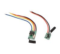 Bewinner Récepteur DC6V 36V, émetteur DC5V 24V, Petit PCB, Interrupteur de Télécommande RF 433MHz pour Murs, Sols, Portes, Mini Relais, Bascule Momentanée