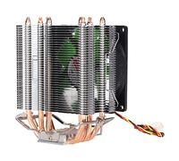 Bewinner Refroidisseur d'air pour Processeur, Ventilateur de Refroidissement pour Processeur Silencieux de 90 Mm avec 4 Caloducs à Direct pour Dissipateur Thermique de