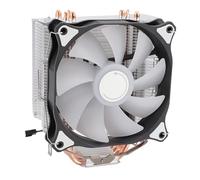 Bewinner Refroidisseur de Processeur à 4 Caloducs avec Lumières RVB de 12 Mm, Ventilateur Silencieux 16 DBA pour LGA 1700/1200/115x et AM4/AM2, Dissipateur Thermique en Aluminium et Caloducs en Cuivre