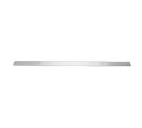 Bewinner Règle en Acier Robuste 0-50 Cm 0-20 Pouces à Double échelle Métrique, Règle en Métal de Haute dureté pour la Mesure, Portable avec Trou pour Lanière, Outil Polyvalent pour étudiants