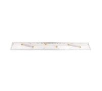 Bewinner Règle Parallèle, 600 Mm, Outil de Navigation Maritime pour | Outil de dessin de Navigation, opérations de cartes marines, règle acrylique en cuivre, échelle transparente, équipement de